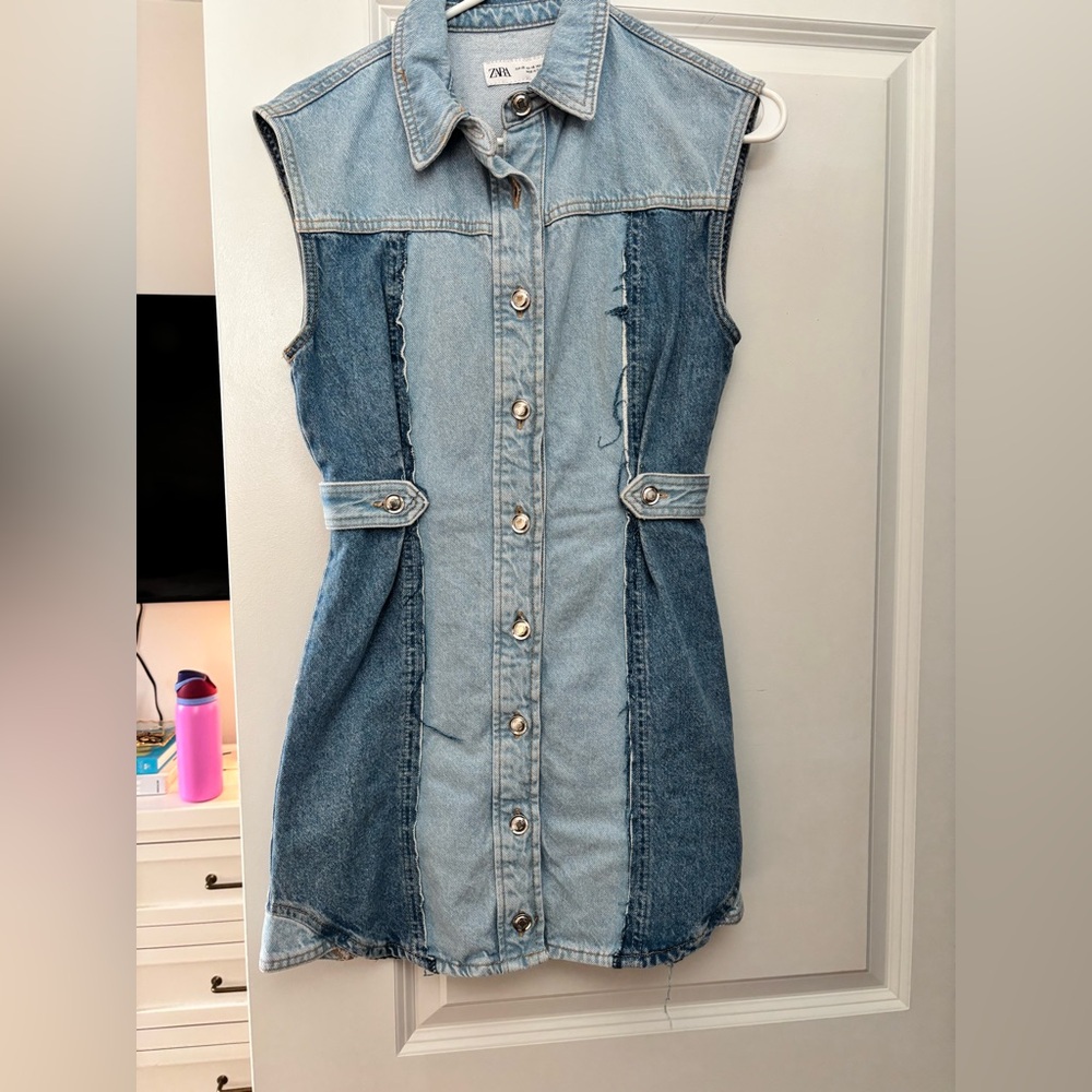 Zara Light Blue Denim Jacket